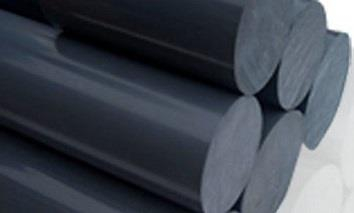 Rundmaterial PVC schw Ø 15 mm x 1000 mm Kunststoff mehr Längen im Art. €3,50/m 