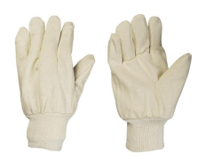 Baumwollhandschuhe Jersey Gr. 10