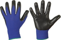 Handschuhe Nitril-beschichtet Profilgrip Gr. 8