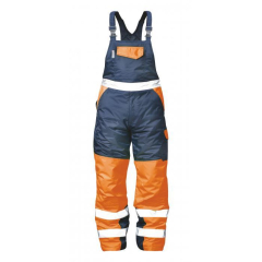 Warnschutz-Latzhose FLORIAN EN 471/3 Gr.XXL