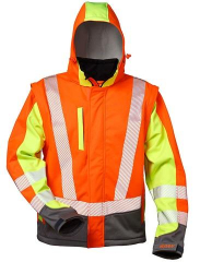 Warnschutz Softshelljacke Antanas Gren S - XXXXL