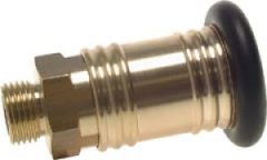 Kupplungdose aus Messing AG 1/2 NW 12