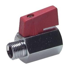 Kugelhahn Mini IG/AG 1/2 15 bar