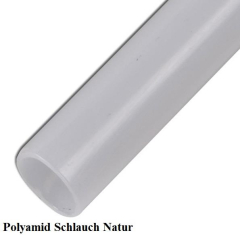 Polyamidschlauch 12x9 mm natur (VE 100 m) Polyamidschlauch 12x9 mm natur (VE 100 m)