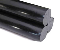 PA 6 Polyamid Rundstab 35 mm schwarz