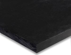 PA 6 G Platte 40 mm schwarz