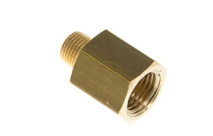 Reduziernippel G 1/4AG-G 3/8IG Messing