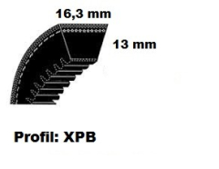 Keilriemen XPB 1500