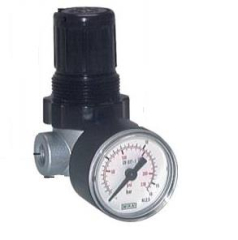 Druckregler inkl. Manometer mini 0,5-10 bar 1/8
