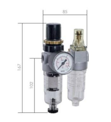 Wartungseinheit 2 teilig 0,5-10 bar 1/8