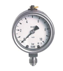 Chemie-Manometer senkrecht 63 mm Chemie-Manometer senkrecht 63 mm
