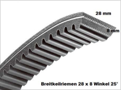 Breitkeilriemen 28x8x1320 mm
