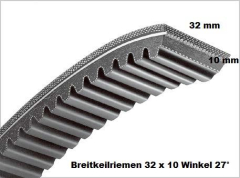 Breitkeilriemen 32x10x750 mm Breitkeilriemen 32x10x750 mm