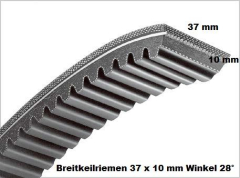 Breitkeilriemen 37x10x1180 mm