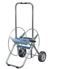 Schlauchwagen aus verzinktem Stahlrohr 3/4